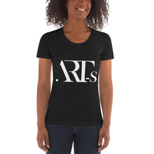 Load image into Gallery viewer, ART-s White Logo Women&#39;s Crew Neck T-shirt
