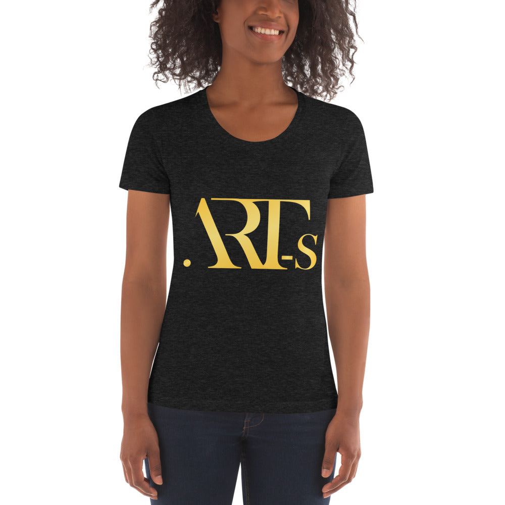 ART-s Gold Logo Women's Crew Neck T-shirt