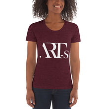 Load image into Gallery viewer, ART-s White Logo Women&#39;s Crew Neck T-shirt
