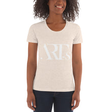 Load image into Gallery viewer, ART-s White Logo Women&#39;s Crew Neck T-shirt
