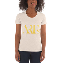Load image into Gallery viewer, ART-s Gold Logo Women&#39;s Crew Neck T-shirt
